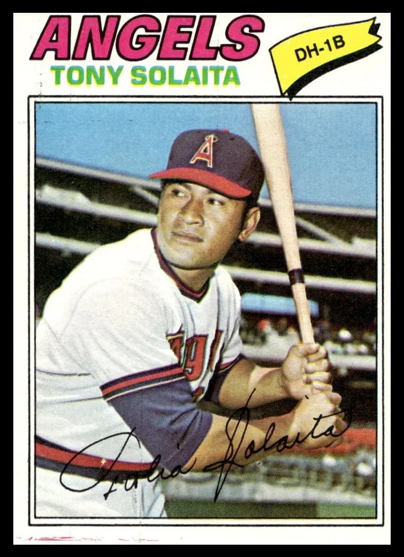 Tony Solaita 1977 topps Topps