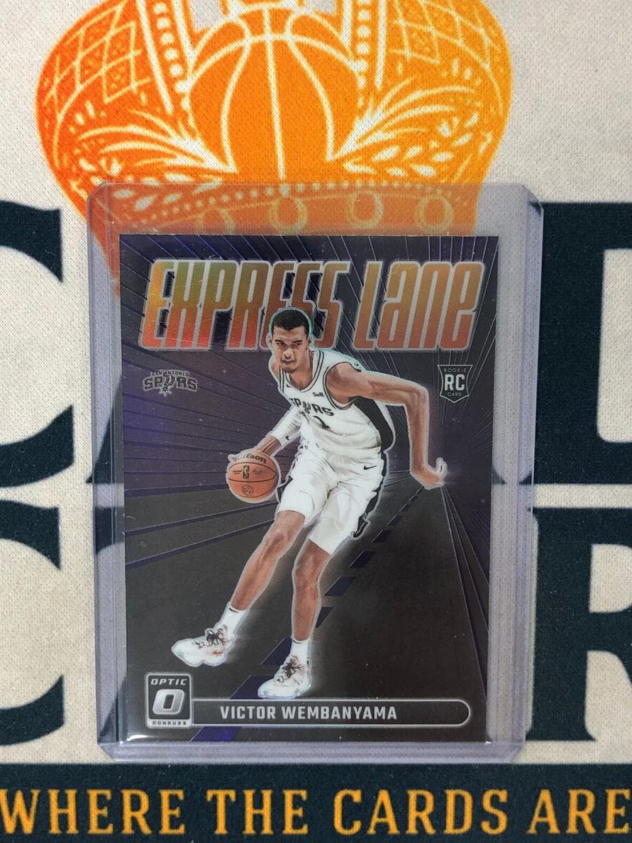 Victor Wembanyama 2023 panini Donruss Optic