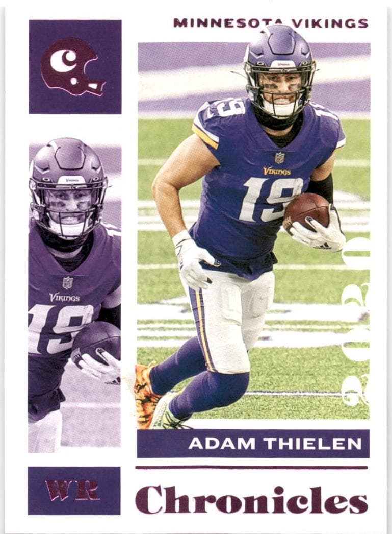 Adam Thielen 2020 panini Panini Chronicles