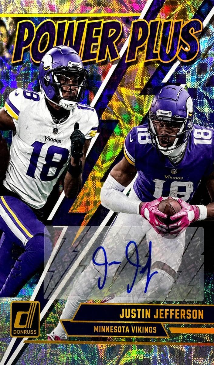 Justin Jefferson 2023 panini Panini Donruss