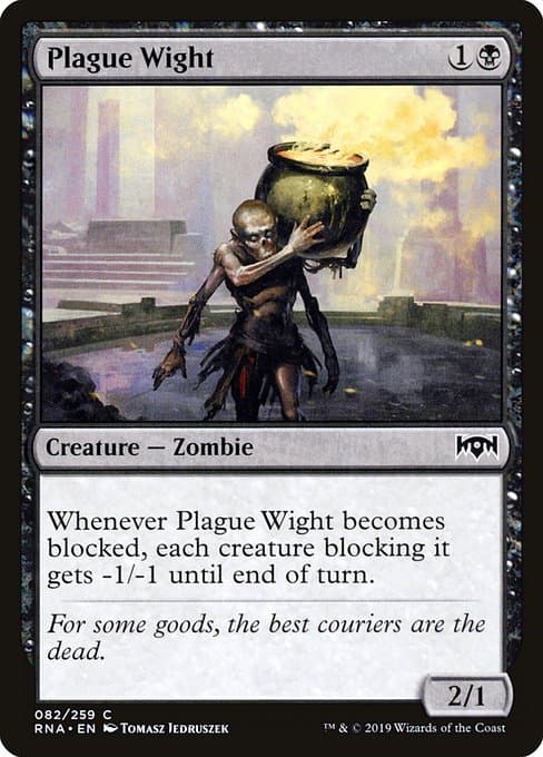 Plague Wight 2019 Magic: The Gathering Ravnica Allegiance