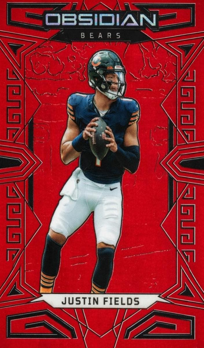 Justin Fields 2023 panini Panini Obsidian