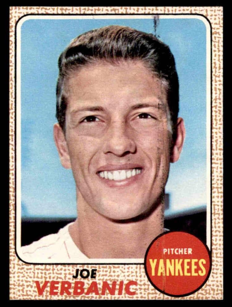 Joe Verbanic 1968 topps O-Pee-Chee