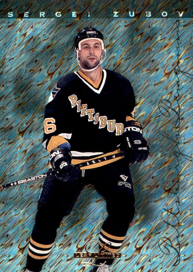 Sergei Zubov 1995 leaf Leaf Limited