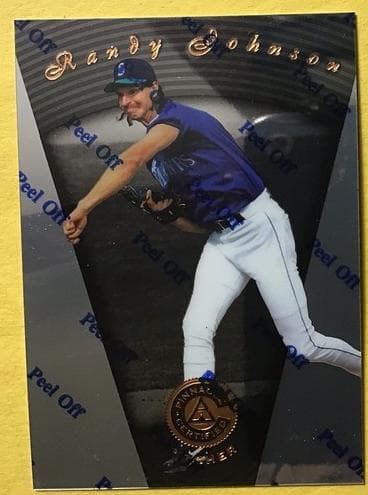 Randy Johnson 1997 panini Pinnacle Totally Certified