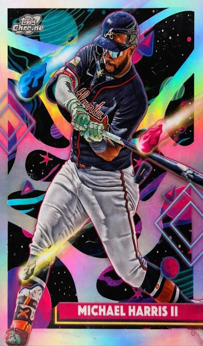 Michael Harris II 2025 topps Topps Cosmic Chrome