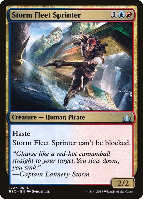 Storm Fleet Sprinter 2018 Magic: The Gathering Rivals of Ixalan