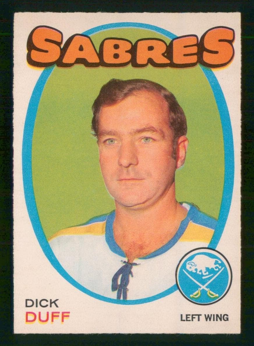 Dick Duff 1971 topps O-Pee-Chee