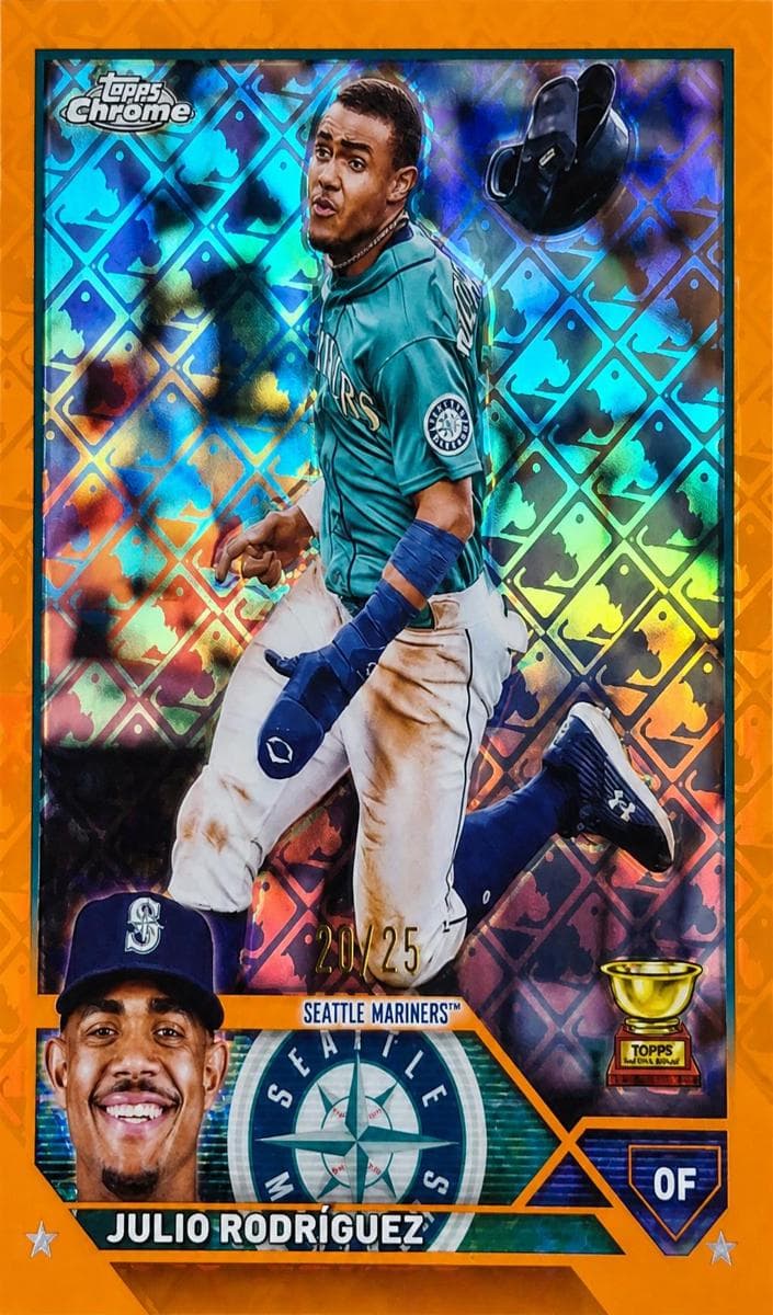 Julio Rodríguez 2023 topps Topps Chrome