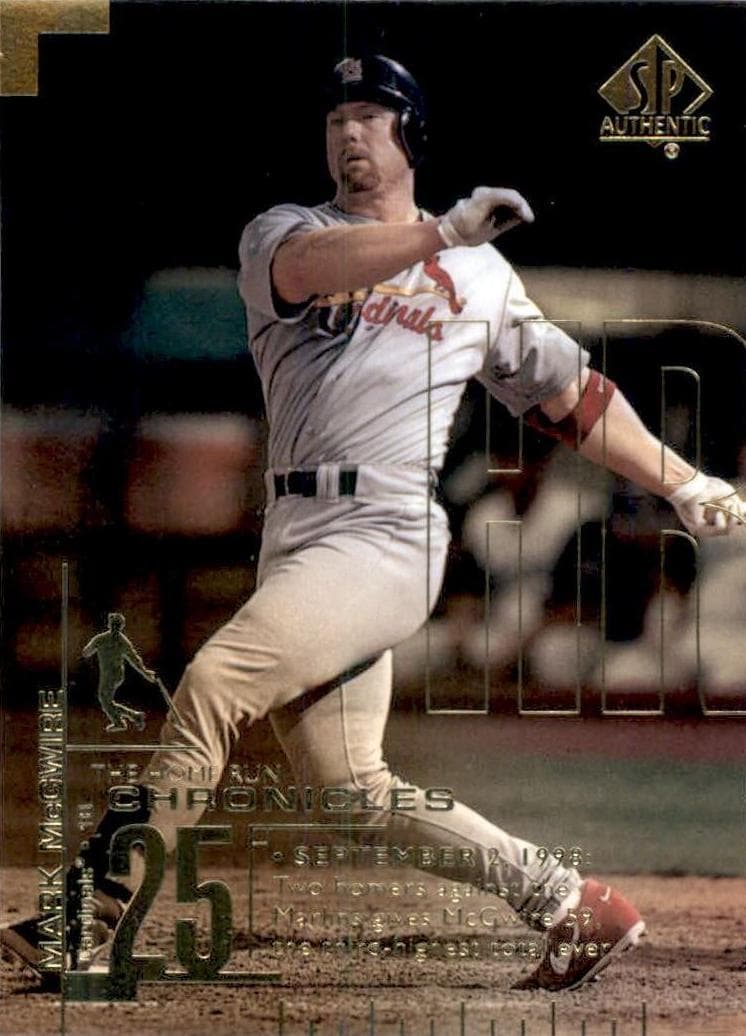Mark McGwire 1999 unknown SP Authentic