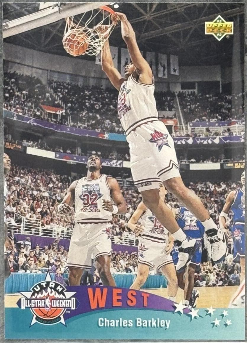 Charles Barkley 1992 upper-deck Upper Deck