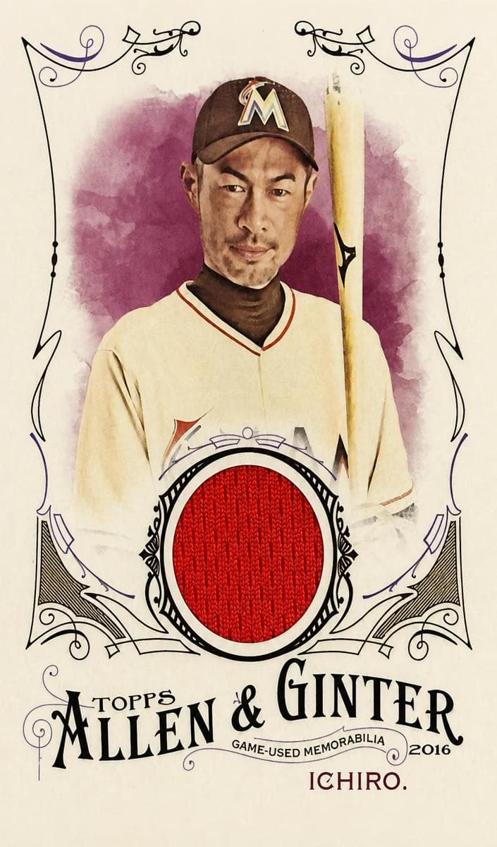 Ichiro 2016 topps