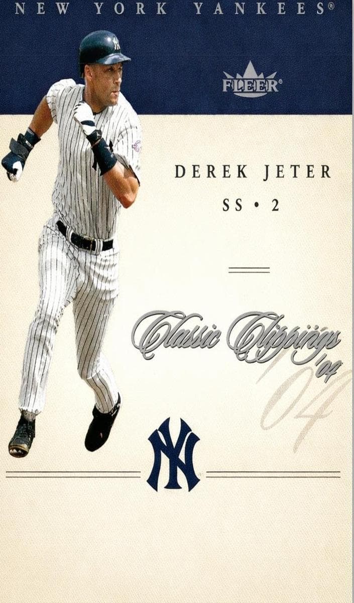 Derek Jeter trading card