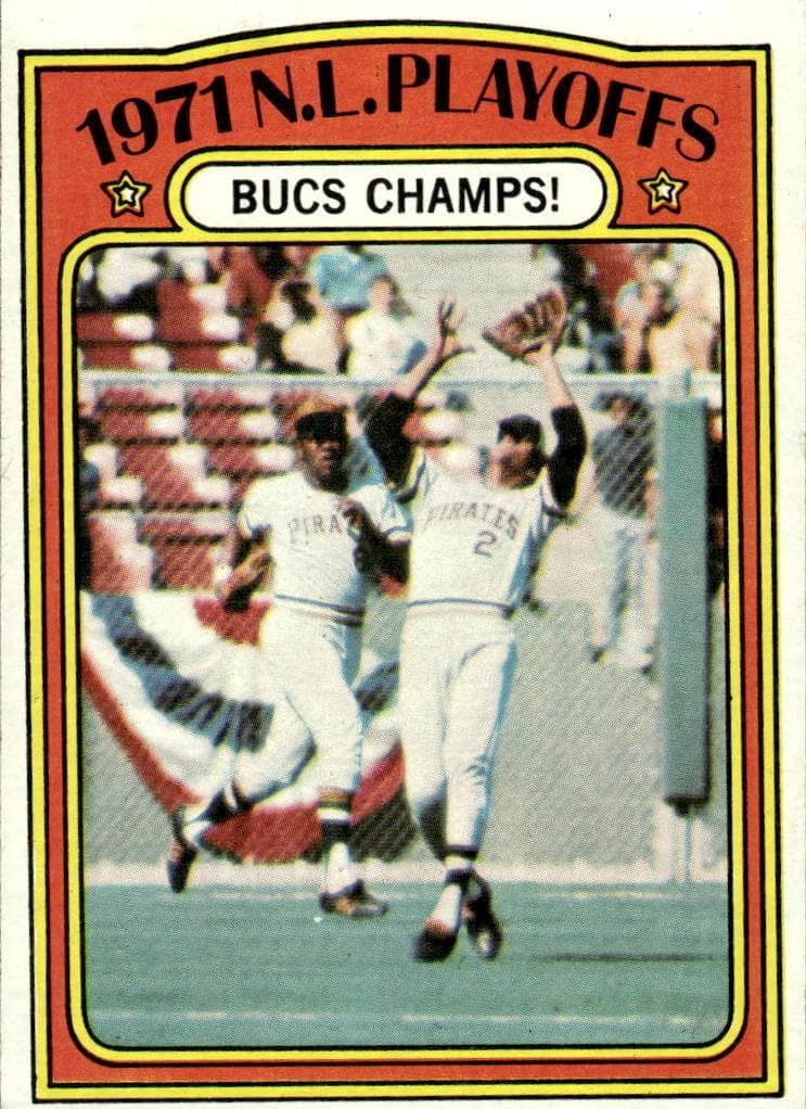 1971 N.L. Playoffs: Bucs Champs! #221
