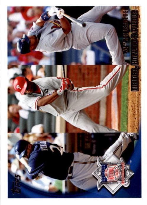 NL RBI Leaders (Prince Fielder / Ryan Howard / Albert Pujols) #42