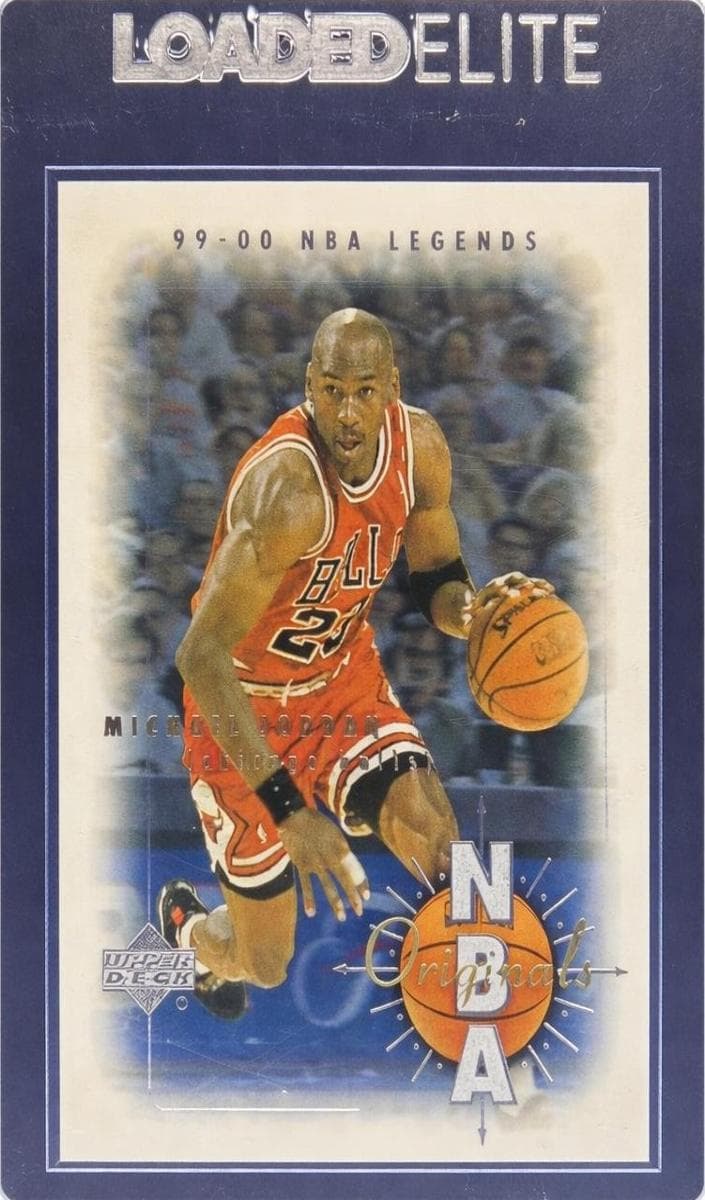 Michael Jordan 1999 upper-deck Legends