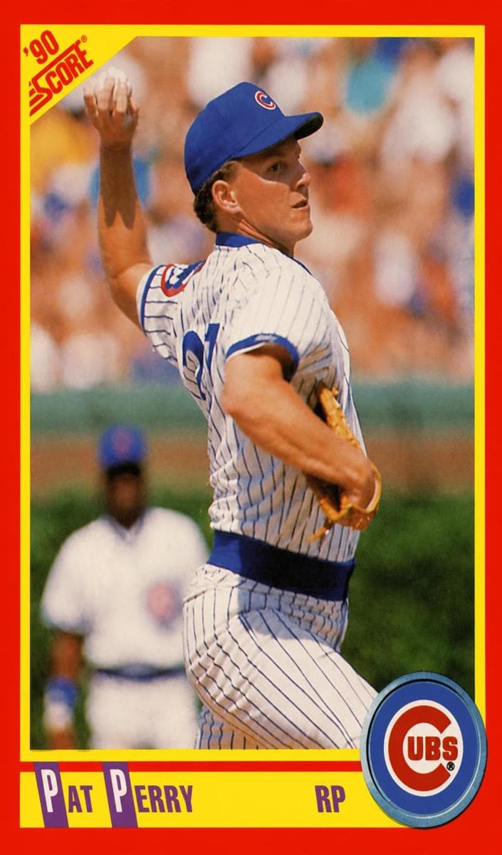 Pat Perry 1990 panini Score