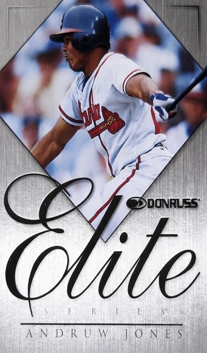 Andruw Jones 1998 panini Donruss