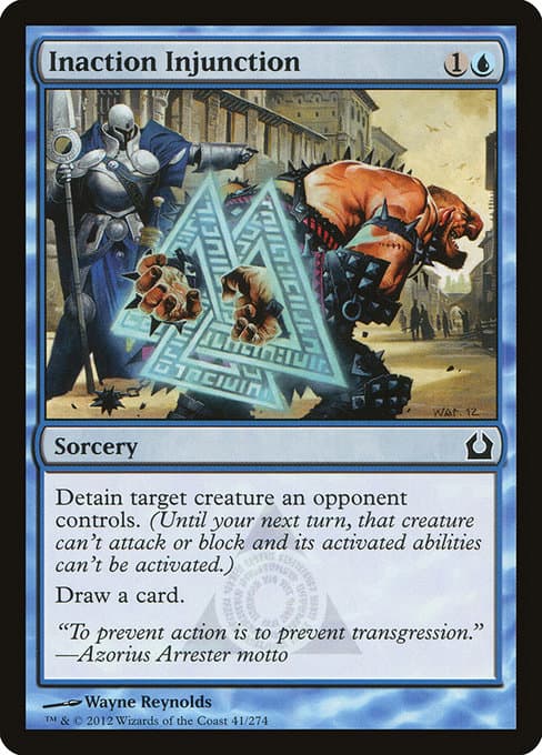 Inaction Injunction 2012 Magic: The Gathering Return to Ravnica