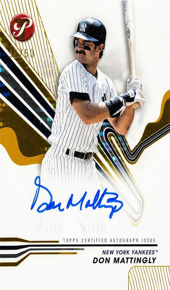Don Mattingly 2024 topps Topps Pristine