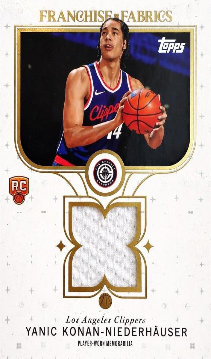 Yanic Konan-Niederhäuser 2025 topps Topps
