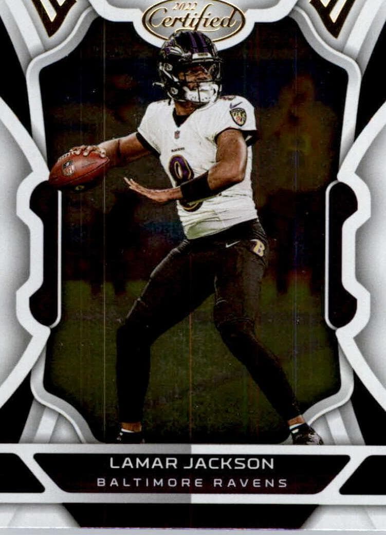 Lamar Jackson 2022 panini Panini Certified