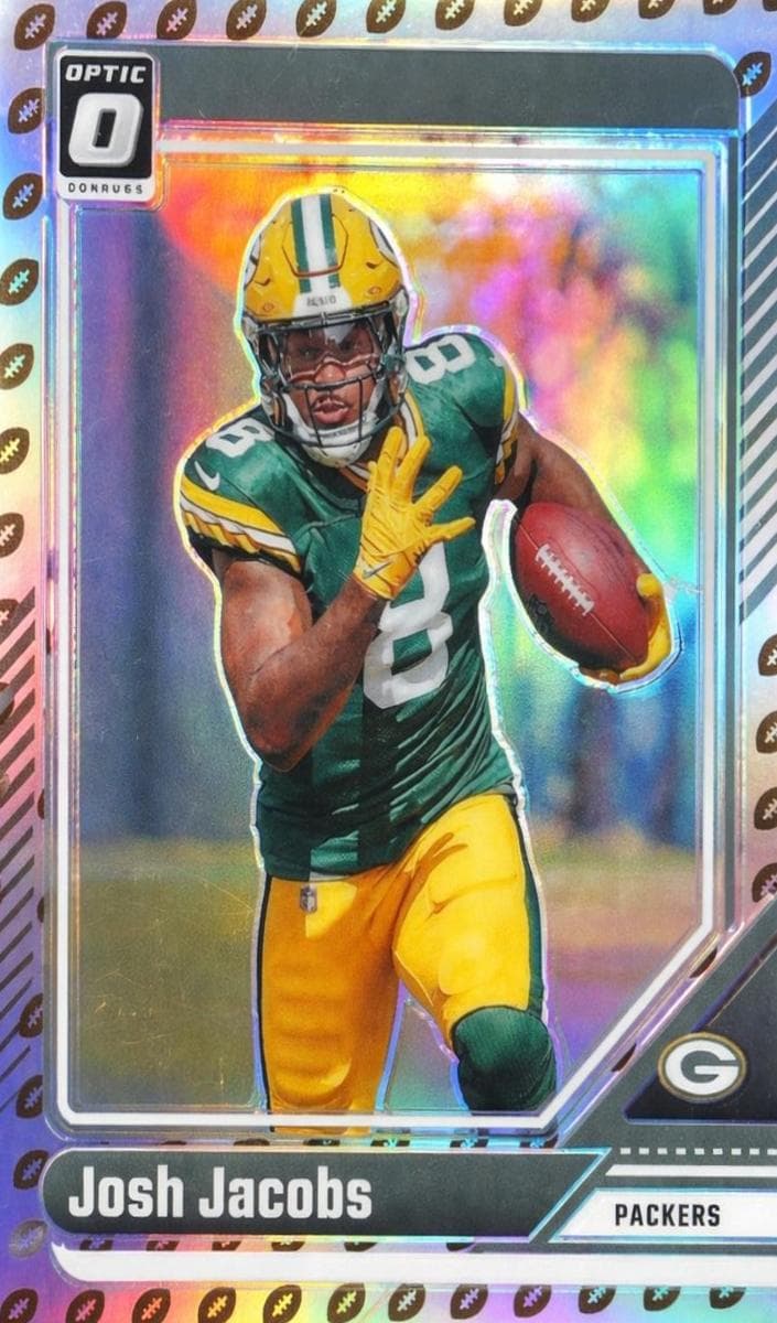 Josh Jacobs 2024 panini Panini Donruss Optic
