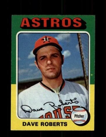 Dave Roberts 1975 topps O-Pee-Chee