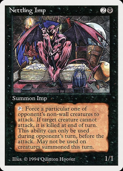Nettling Imp 1994 Magic: The Gathering