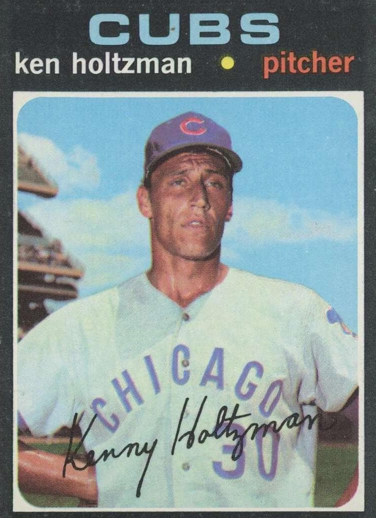 Ken Holtzman 1971 topps Topps