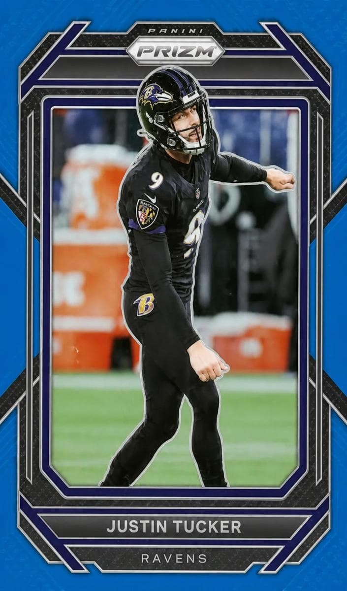 Justin Tucker 2022 panini Panini Prizm
