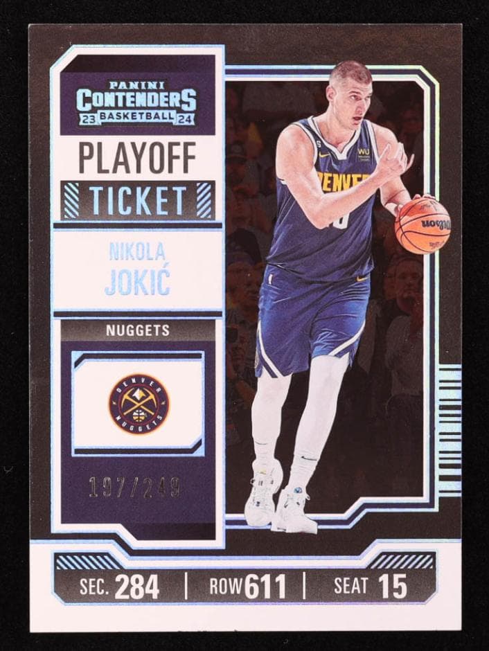 Nikola Jokic 2023 panini Panini Contenders