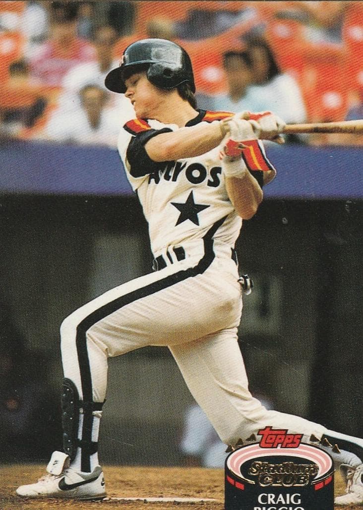 Craig Biggio 1992 unknown Stadium Club