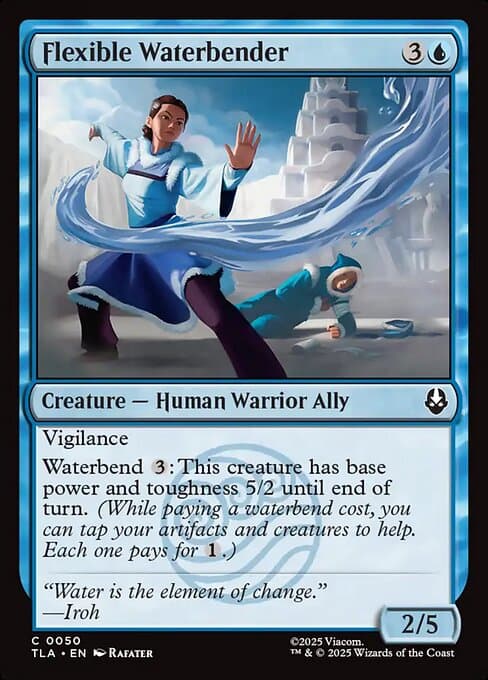 Flexible Waterbender 2025 Magic: The Gathering Avatar: The Last Airbender