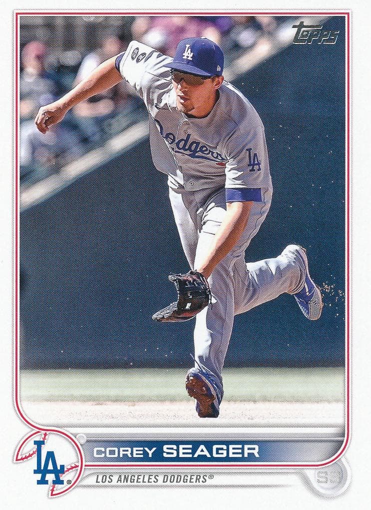Corey Seager 2022 topps Topps