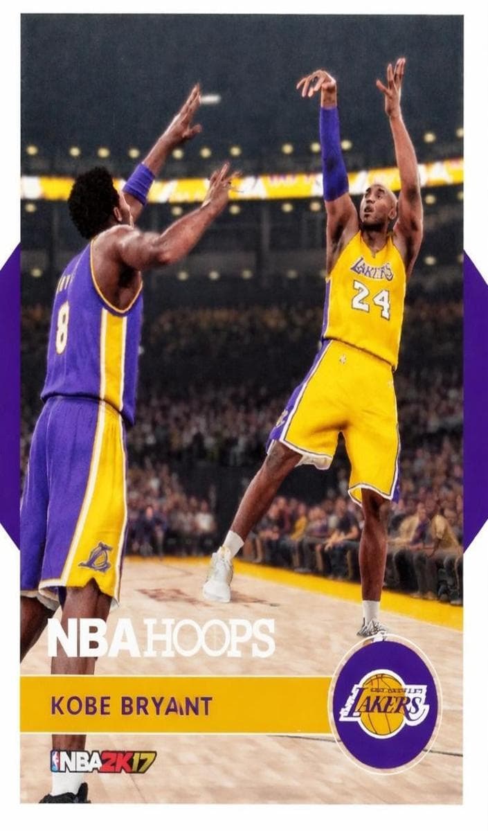 Kobe Bryant 2016 panini Hoops