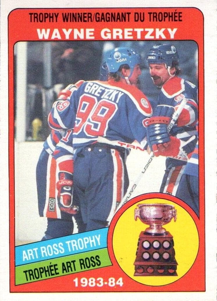 Wayne Gretzky 1984 topps O-Pee-Chee
