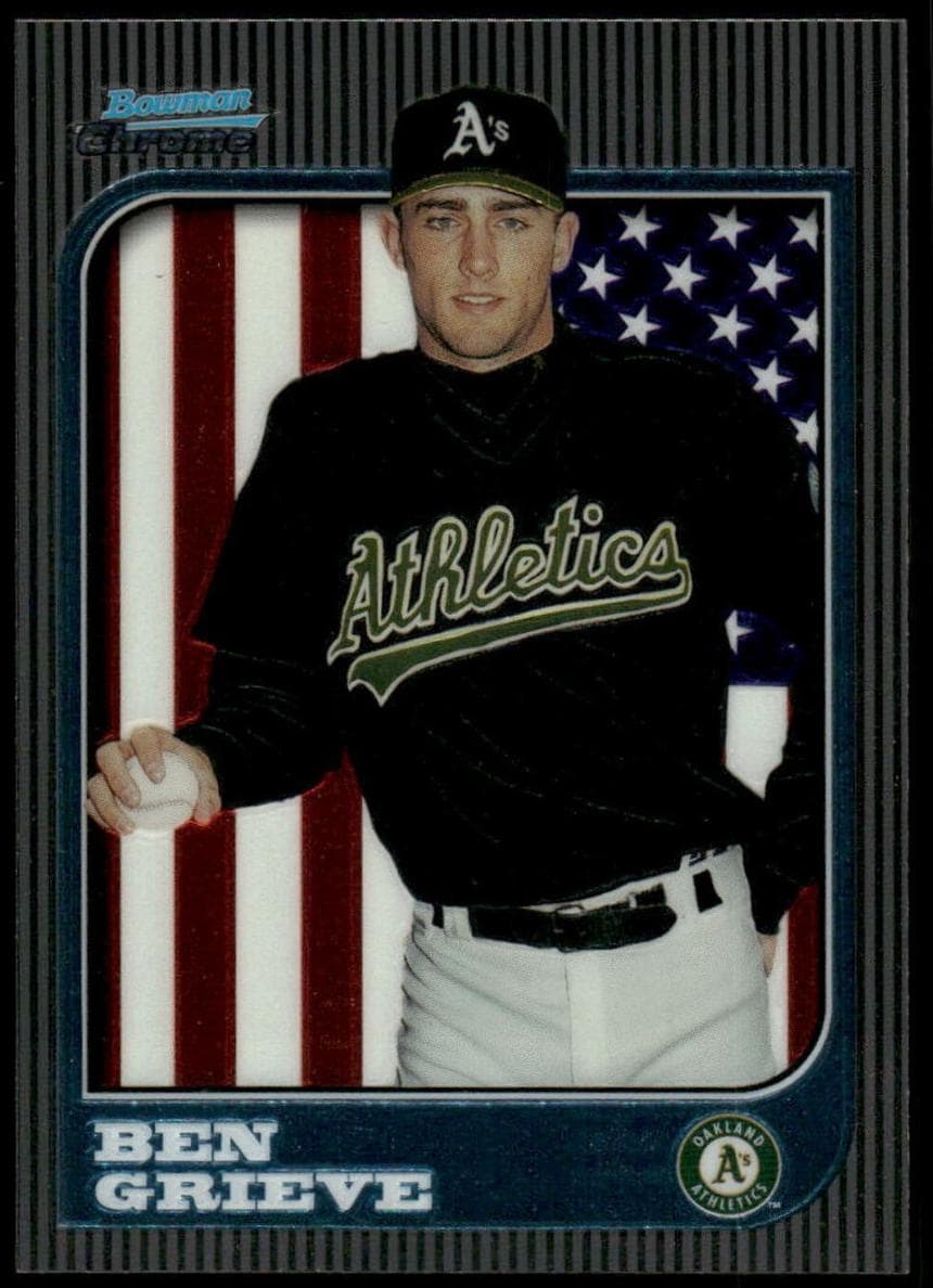 Ben Grieve 1997 bowman Bowman Chrome