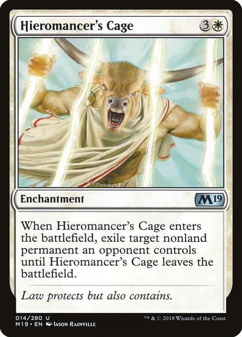 Hieromancer's Cage 2018 Magic: The Gathering Core Set 2019
