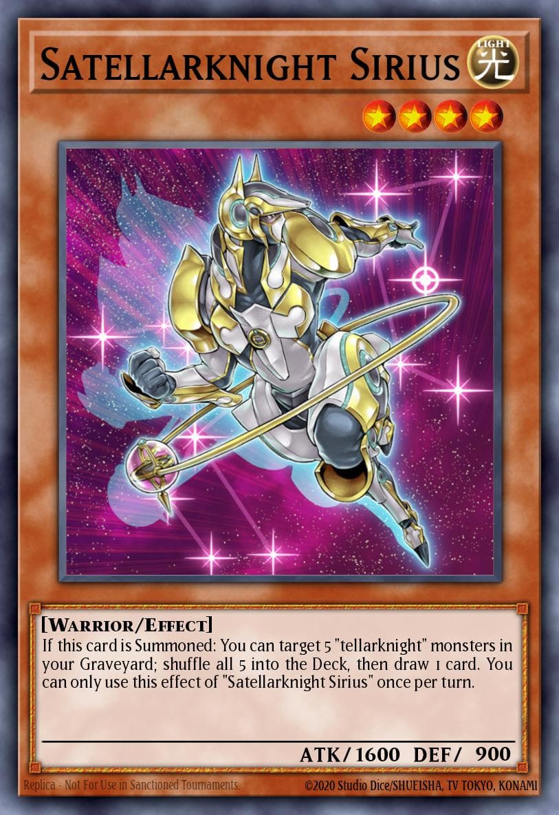Satellarknight Sirius 2015 Yu-Gi-Oh! 2015 Mega-Tin Mega Pack
