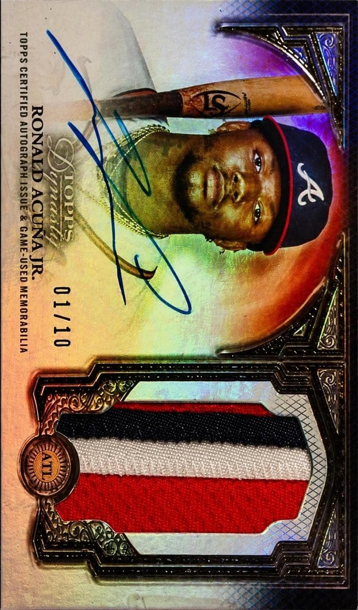 Ronald Acuña Jr. 2023 topps Topps Dynasty