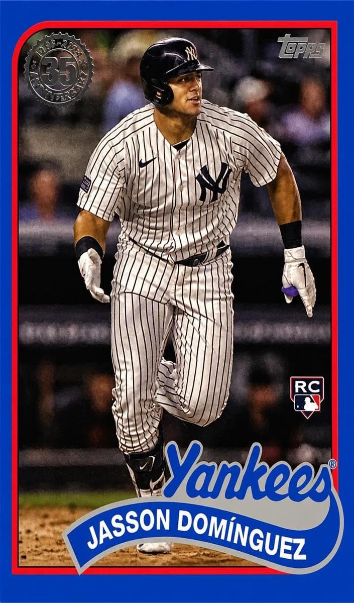 Jasson Domínguez 2024 topps Topps Update