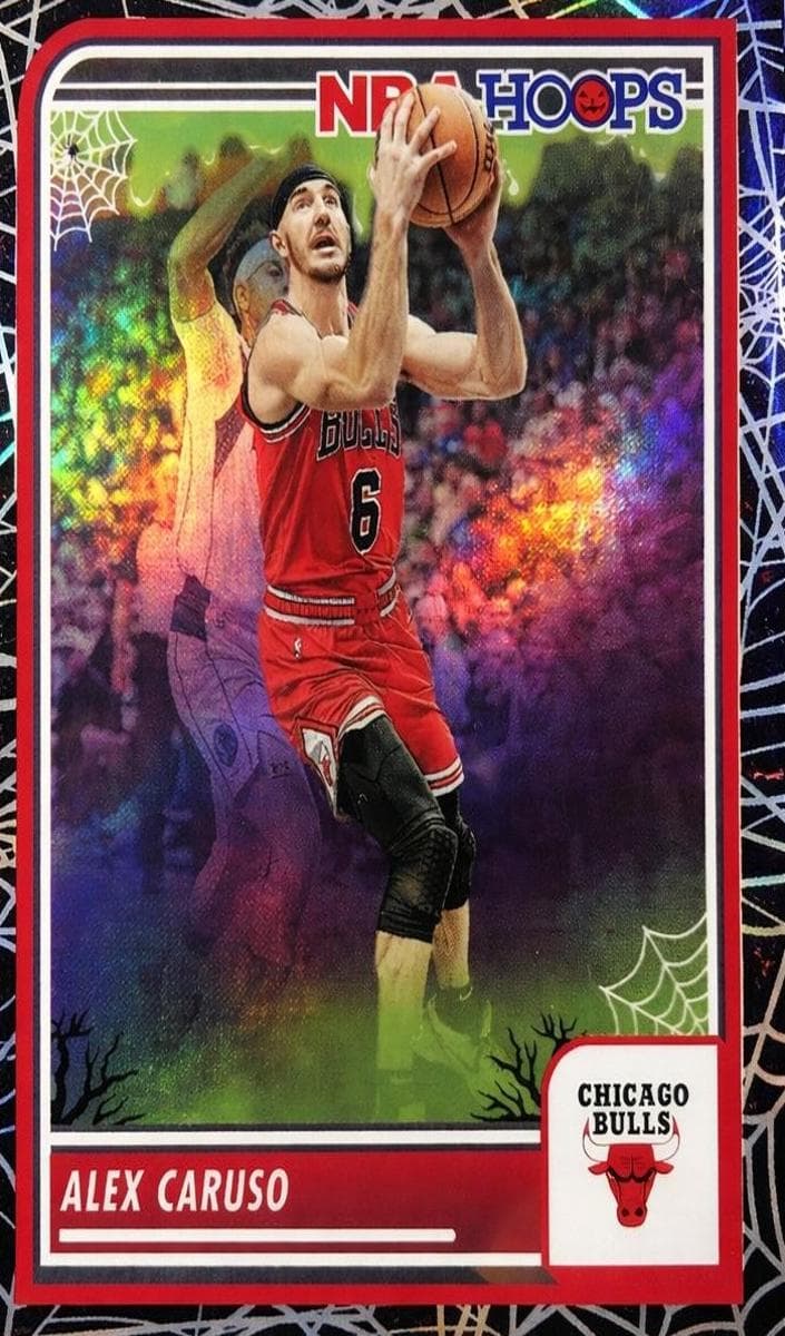 Alex Caruso 2023 panini Hoops Haunted Hoops