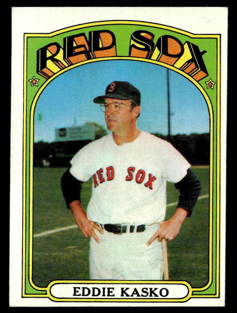 Eddie Kasko 1972 topps Topps