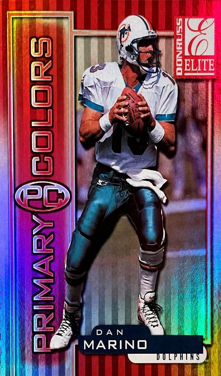 Dan Marino 1999 panini Donruss Elite