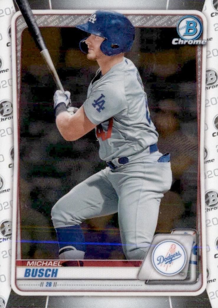Michael Busch 2020 bowman Bowman Draft