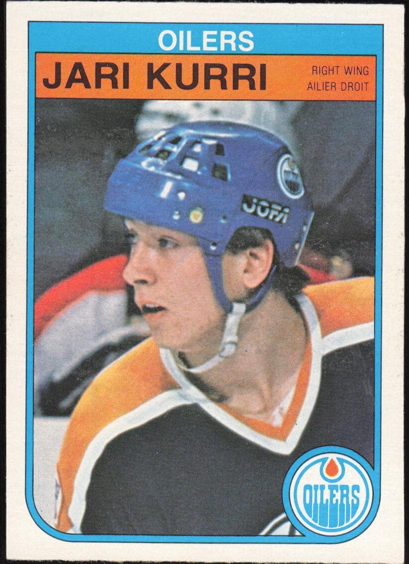 Jari Kurri 1982 topps O-Pee-Chee