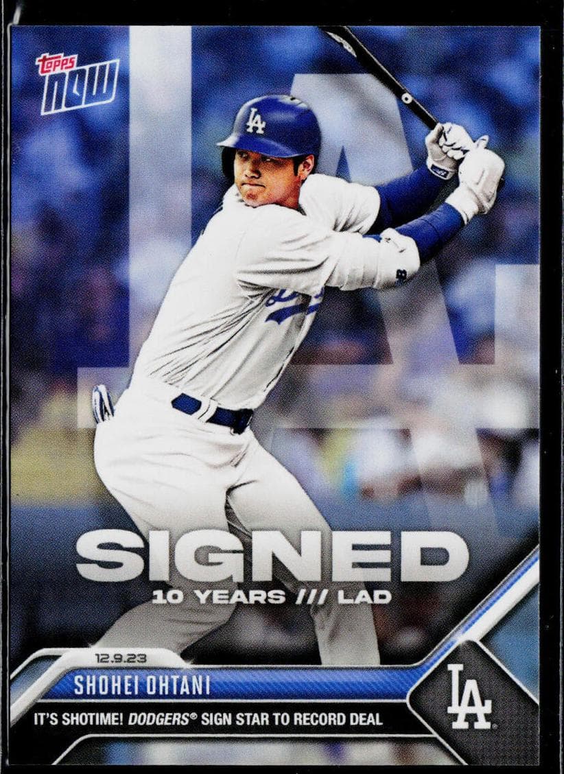 Shohei Ohtani 2023 topps