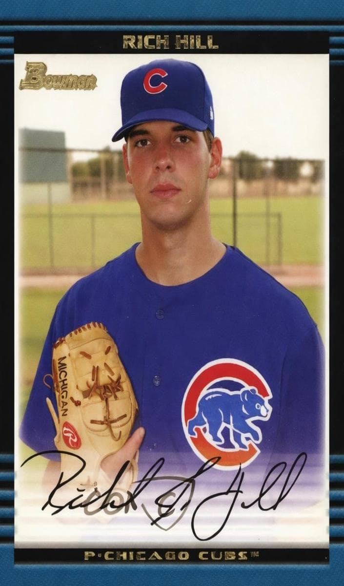 Rich Hill 2002 bowman Bowman Draft Picks & Prospects