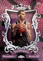 Victor Wembanyama 2023 topps Topps Chrome Roundball Royalty